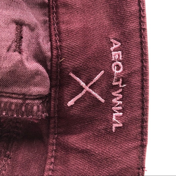 AEO twill x midi super stretch shorts Size 00 - Picture 6 of 6